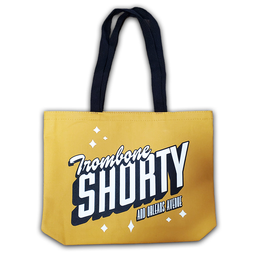 Trombone Shorty Gold Tote