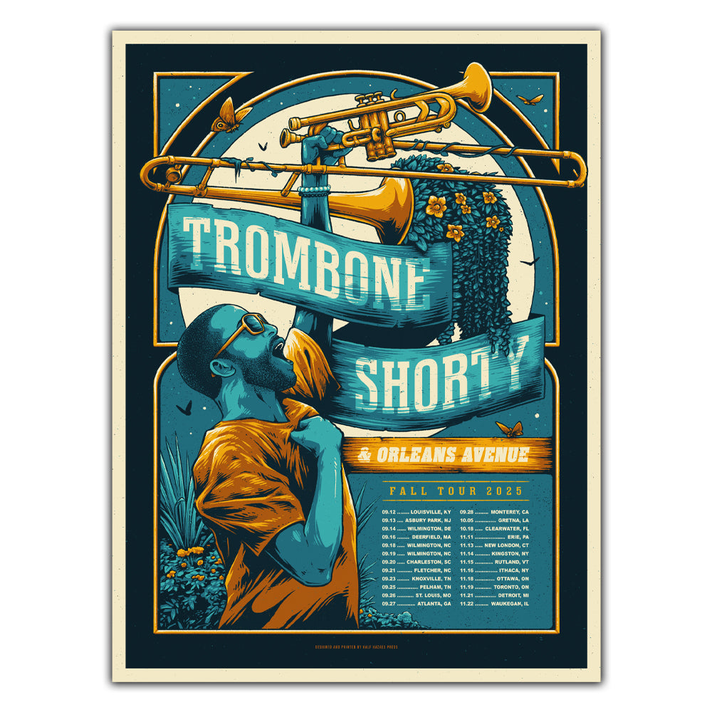 POSTER - Trombone Shorty & Orleans Avenue Fall Tour 2025