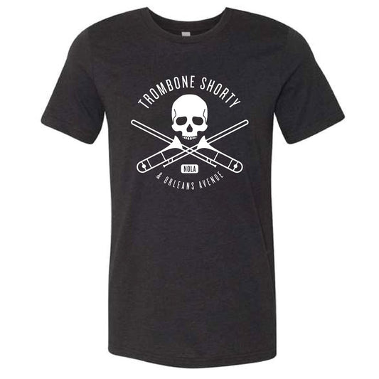 Skull & Cross Trombones T - Black
