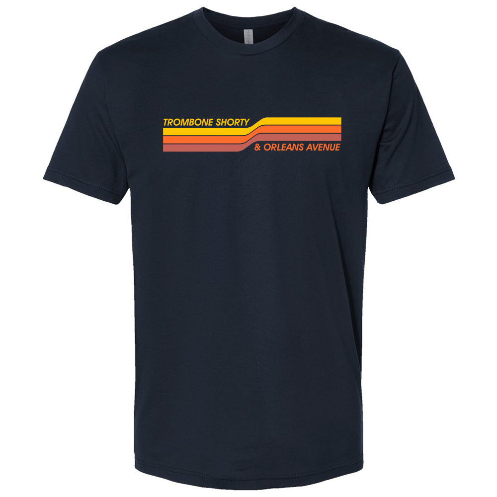 Trombone Shorty Three Stripe Logo T