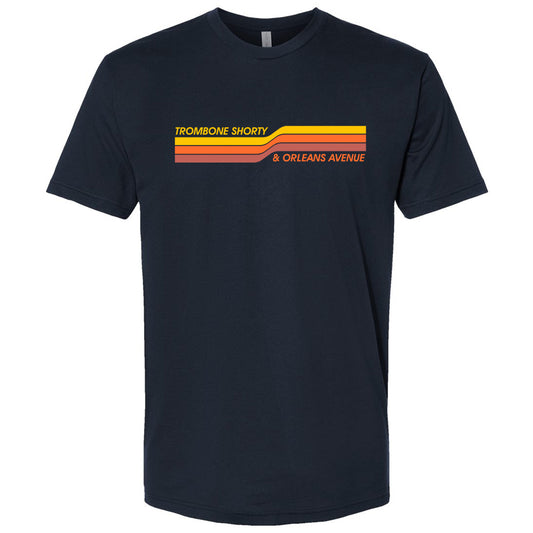 Trombone Shorty Three Stripe Logo T